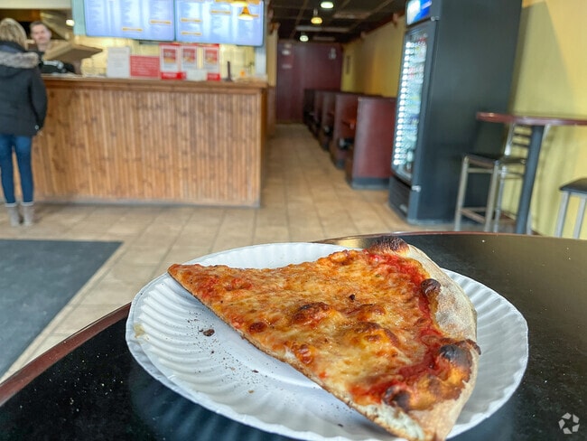 DeLeo's Pizza is a popular spot to get a delicious slice of pizza.