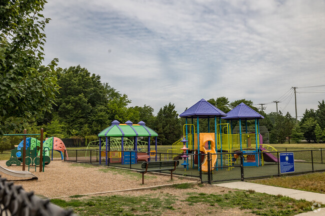 Kids love the playground at Garfield Elementary School.