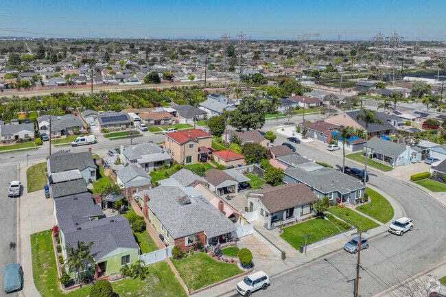 Bellflower is a suburb with many styles of homes but mid century ranches predominate.