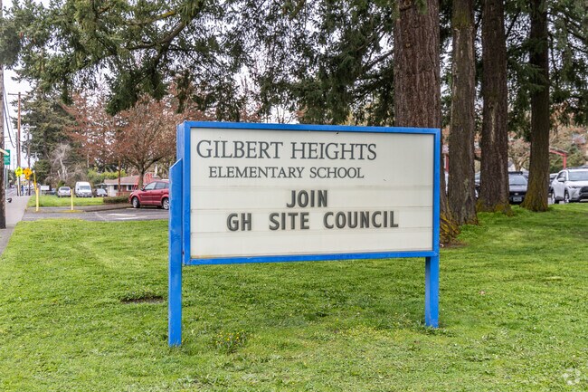 Gilbert Park Elementary on SE Ramona Street in Powellhurst-Gilbert.