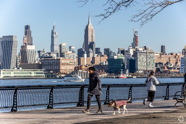 Most Hoboken residents live within a five-minute walk to a park.