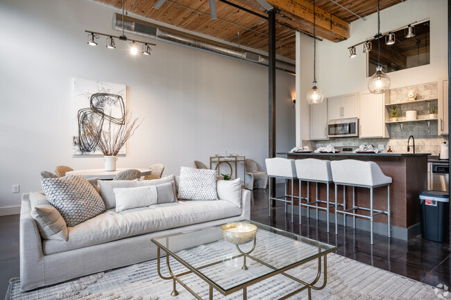 Living Room and Kitchen View