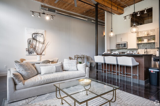 Living Room and Kitchen View
