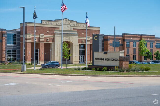 Cleburne High School boasts a 96 percent graduation rate.