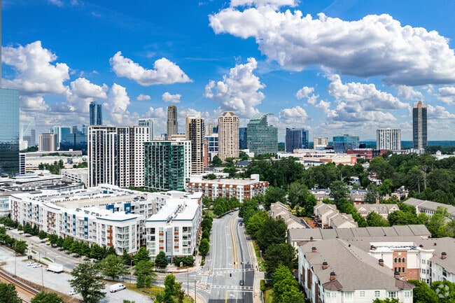 Just south of Lenox Park, the Buckhead skyline offers world-class shopping, dining, and nightlife — all within a short drive or MARTA ride.
