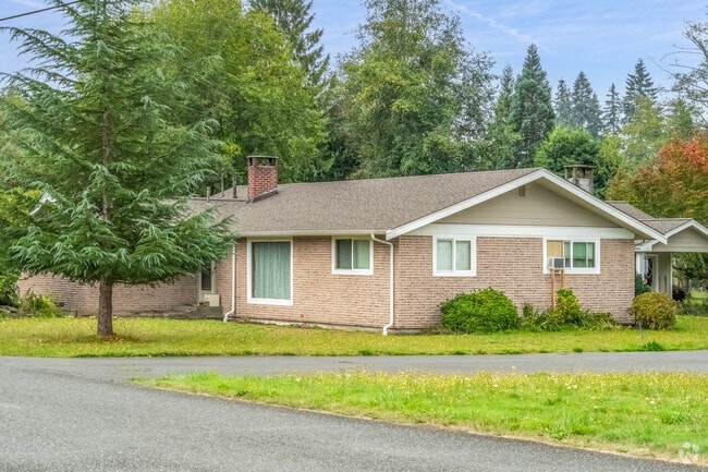 Ranch-style homes line the streets of Northeast Olympia.
