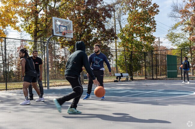 Located just a short drive from Brown Station, Westphalia Community Center boasts both indoor and outdoor basketball courts, making it the perfect spot to showcase your jump shot.