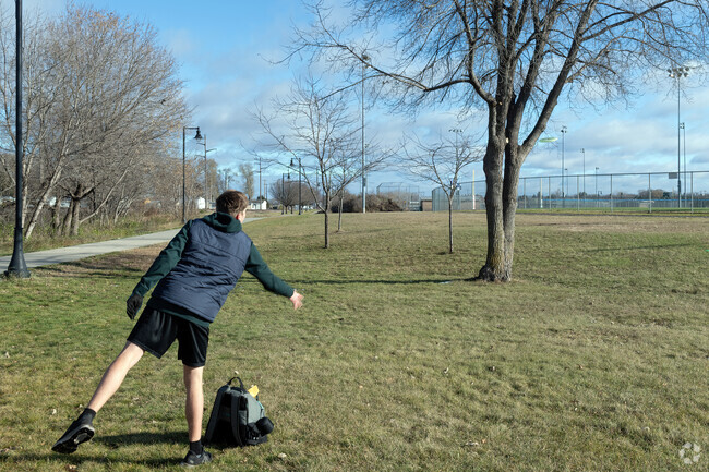 Rivers Edge Park is one of the larger area parks and is just outside Pantown.