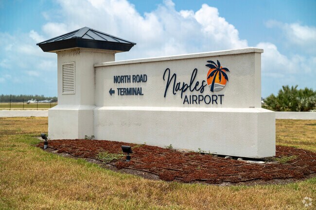 The Naples Airport is close by to the Carlton Lakes neighborhood.