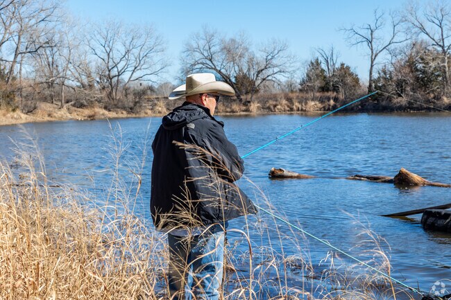Many Northwest Big River residences like to fish at Sedgwick Park.