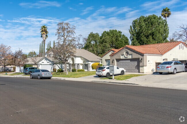 Admire a row of spacious single-family homes in the quiet Vail Ranch neighborhood.
