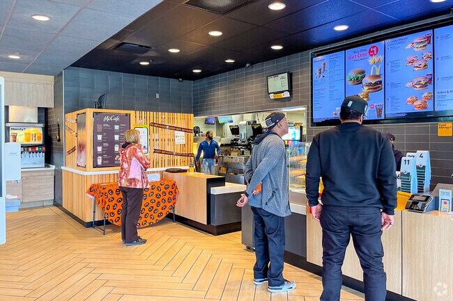 Sawmill Woods residents can choose between famous chains and local delights.