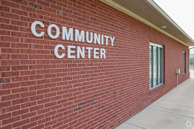 Luttrell’s new community center includes a rentable kitchen for events and gatherings.