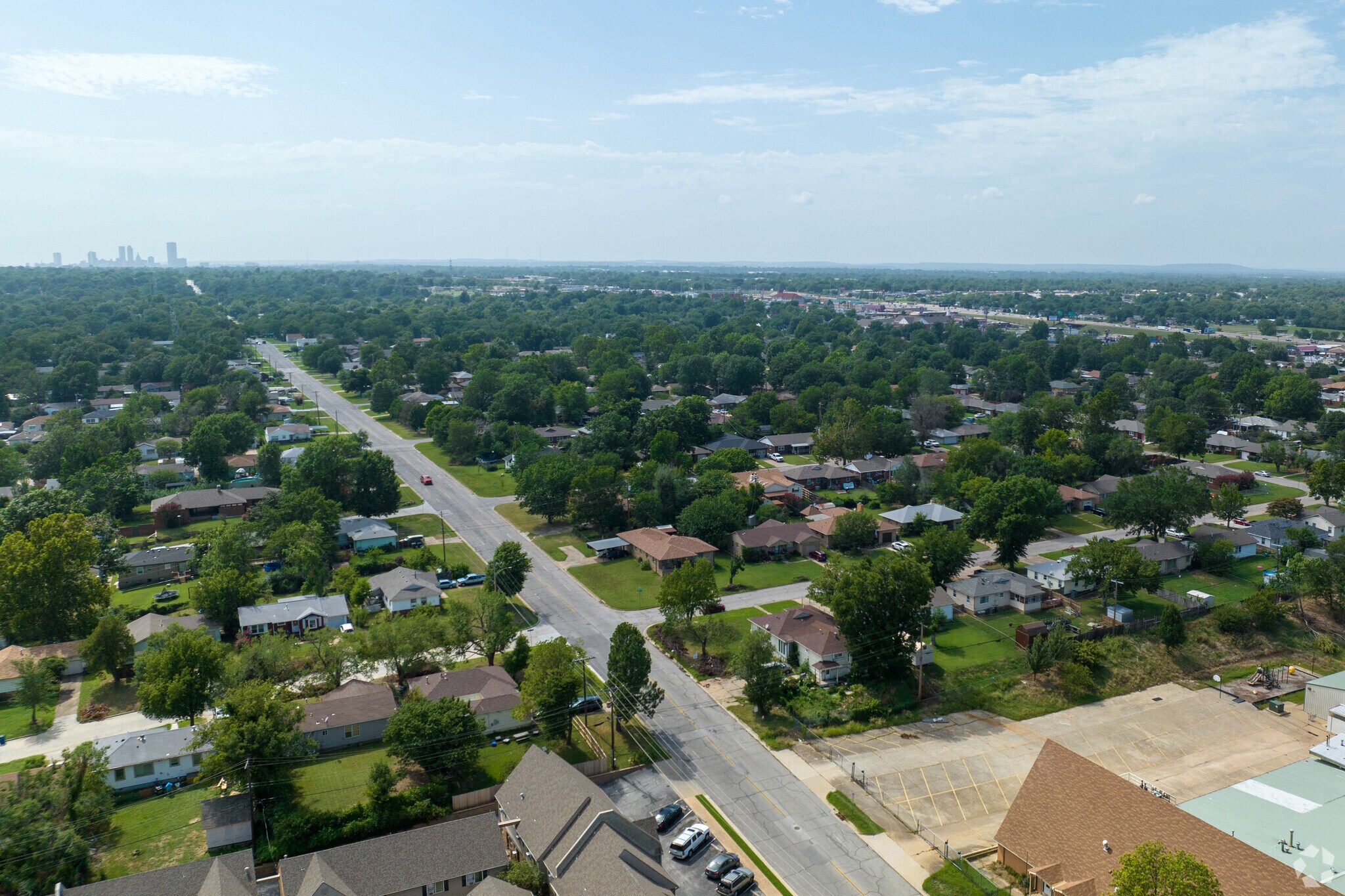 Mcclure neighborhood is located only minutes from downtown Tulsa.