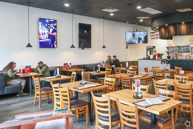 Goombas & Donzito Pizzeria is located at 2395 S Hwy 27 in Greater Pines.