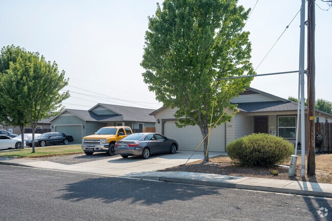 Different home styles fill the neighborhoods of White City.