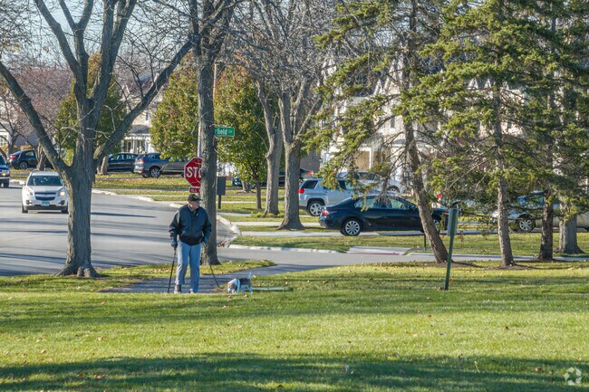 Enjoy a brisk morning walk at College Green Park.