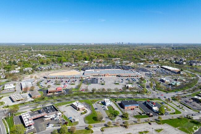 The Mill Run neighborhood is situated around a large mixed use area with shopping, dining.