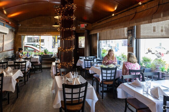 Rino's place serves up some of the best Italian food in Eagle Hill with a cozy dining room.