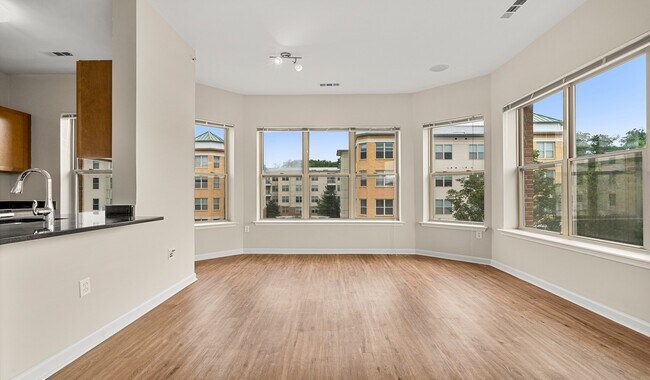 Inviting open living room with ample natural light