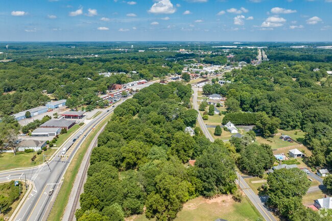 Locust Grove offers small town southern charm with close access to the city.