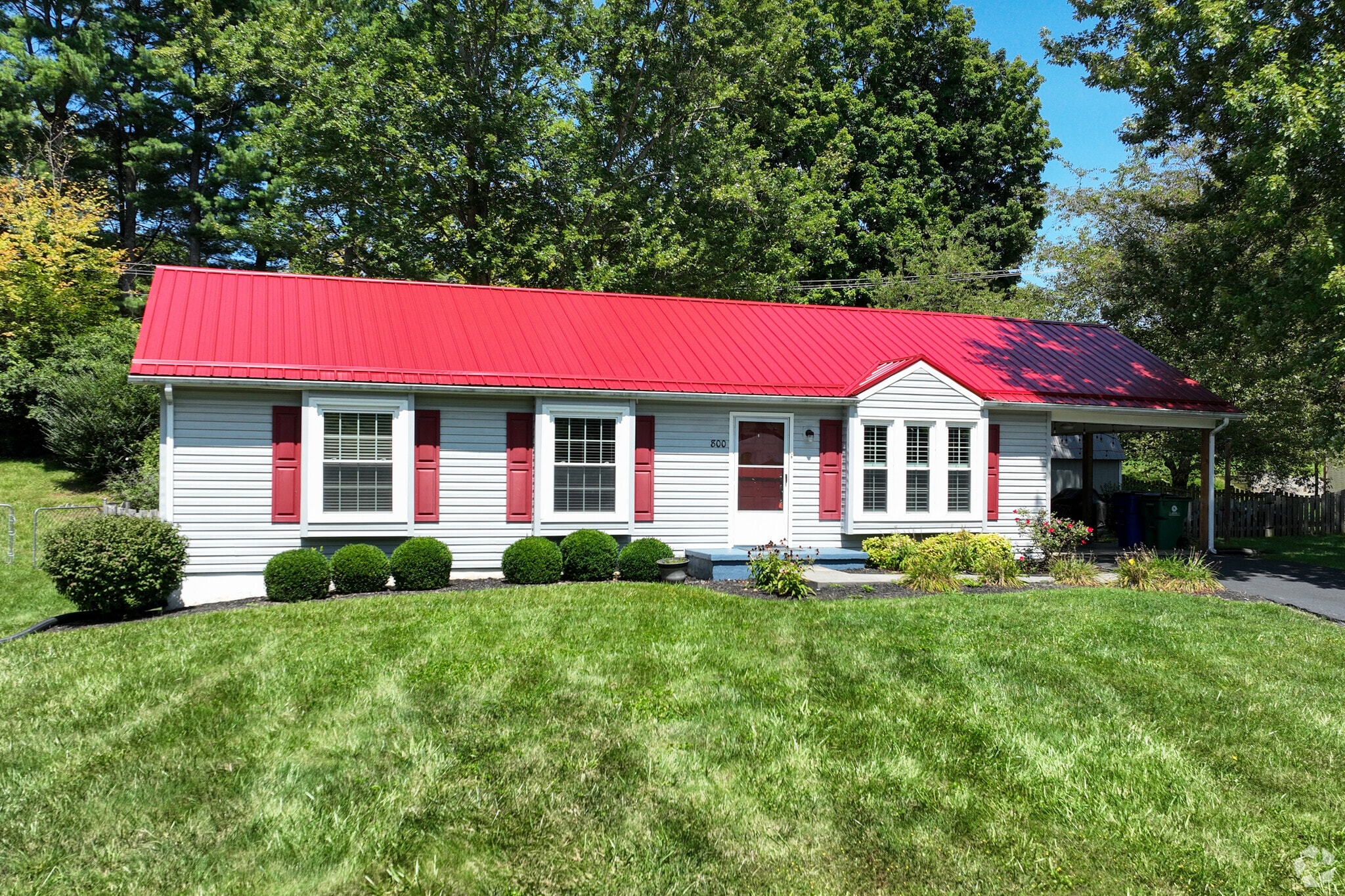 Inviting homes with lush green yards are among the sites that you will see in McBryde.