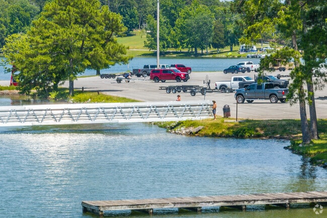Fishing spots abound in Chester Frost Park in Middle Valley.