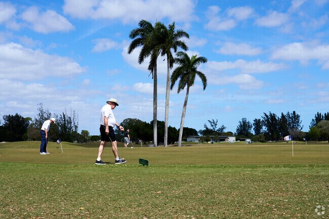 Links at Boynton Beach Golf Course is the place to get your golfing fix near Tropical Breeze.