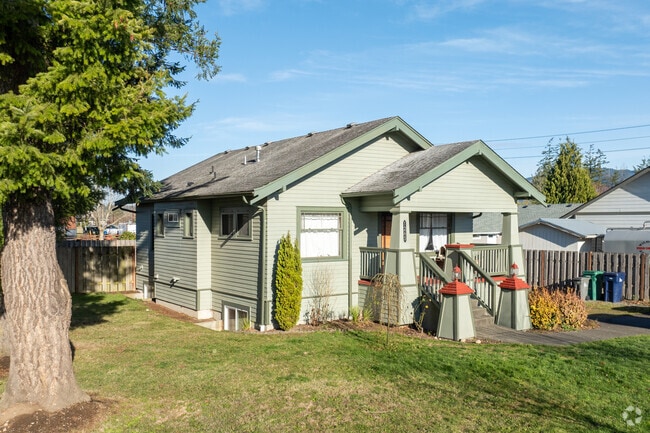 There are a variety of home styles in Birch-Enumclaw, including Craftsmans.