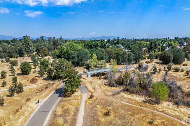 Clover Creek Preserve has many acres of dirt and paved trails in Goodwater.