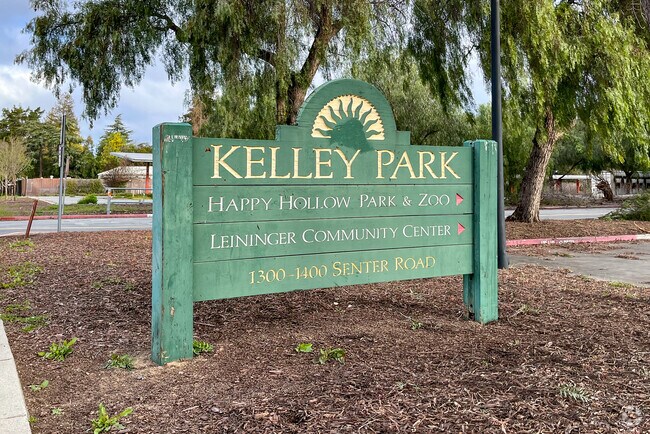 Entrance to Kelley Park located close to Kennedy, San Jose, CA.