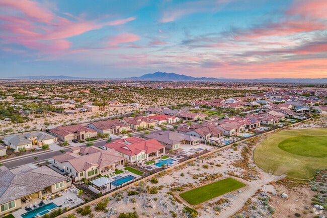 The sunsets are often beautiful in Buckeye with mountains in the background.
