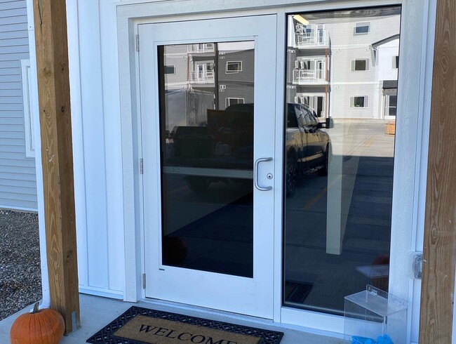 Secured front entry