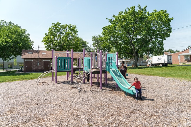 After school lets out, many families head to the playground at Windsor Park.