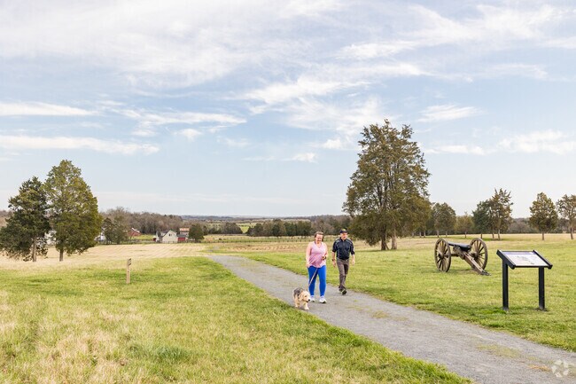 Stroll through Bristoe Station Battlefield Park's historic trails in Bristow.
