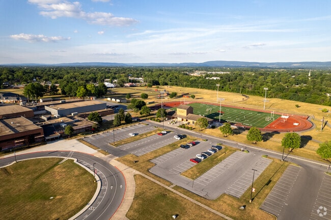 North Hagerstown High School sports an impressive school campus.