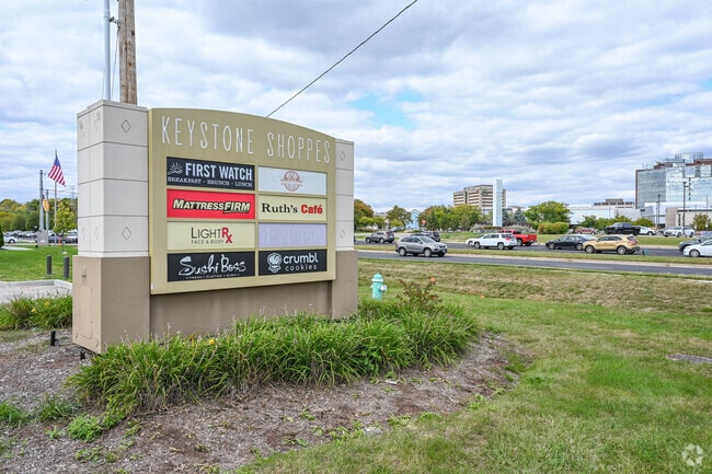 Keystone Shoppes provides an abundance of shopping, services, and fresh food.