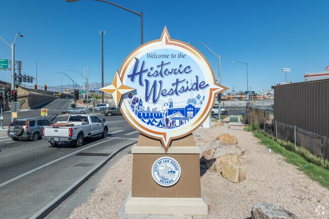 West Las Vegas is known as Historic West Las Vegas or simply Westside.