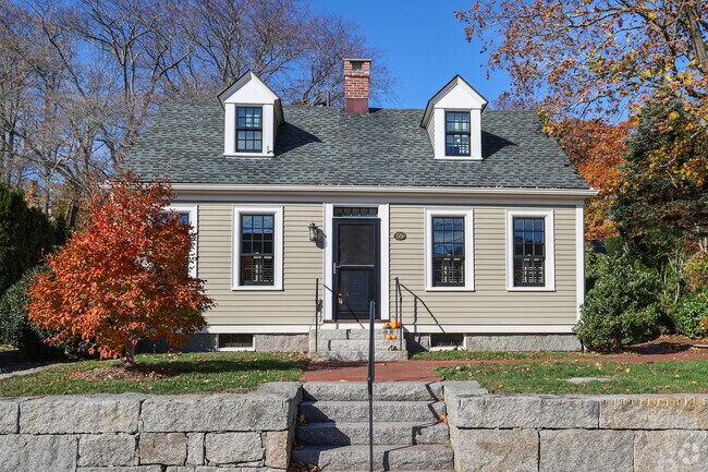 Cute Cape Cods make up the streets of the Annisquam neighborhood.
