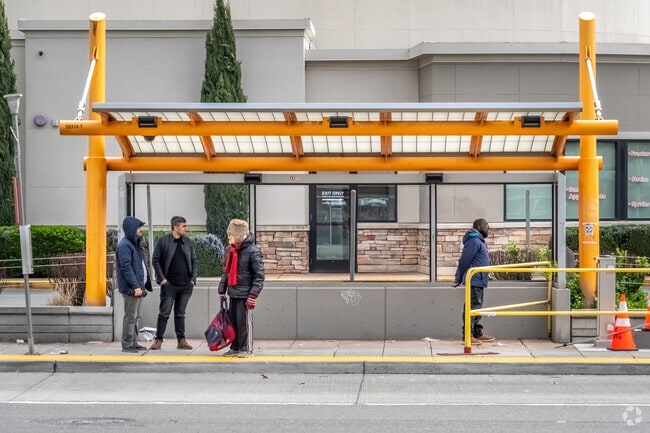 Talbot connects to Renton with King County Metro bus routes.