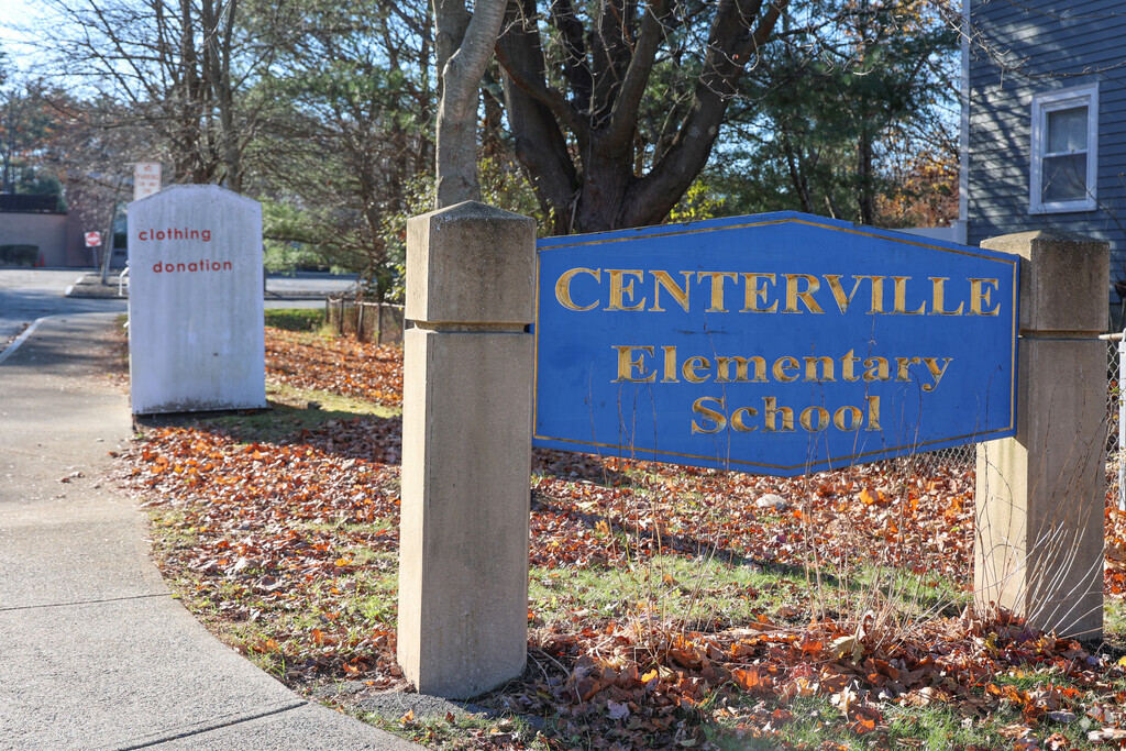 Centerville School is located in the Centerville section of Beverly.