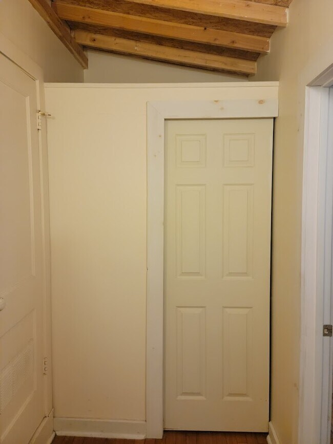 bathroom utility closet