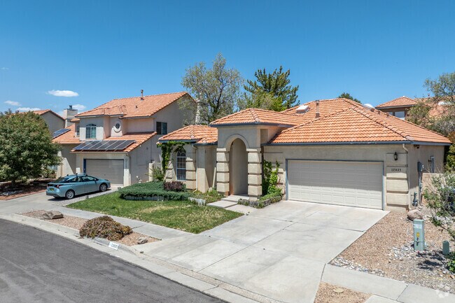 Antelope Run offers beautiful Spanish Revival homes with distinctive architectural details.