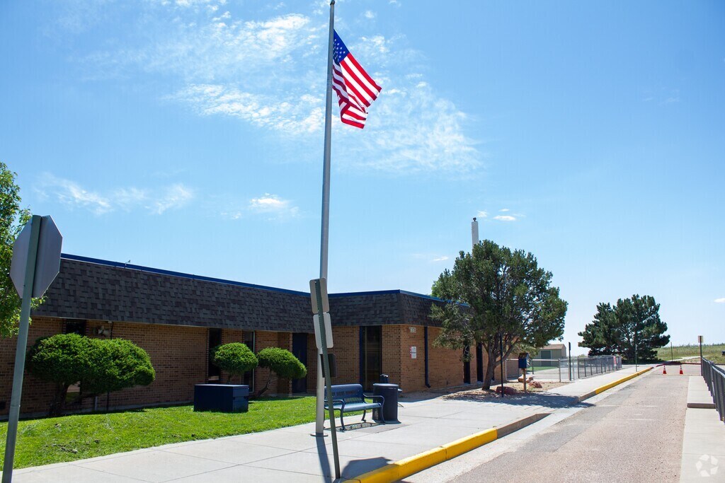 A wide shot for Rudy Elementary School.