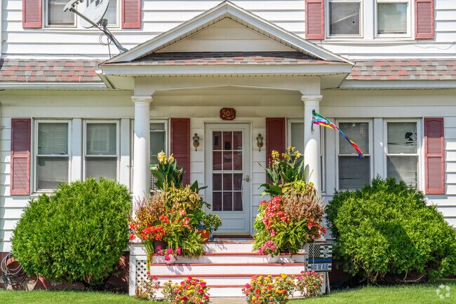 Beautifully landscaped yards are found throughout Nanticoke.