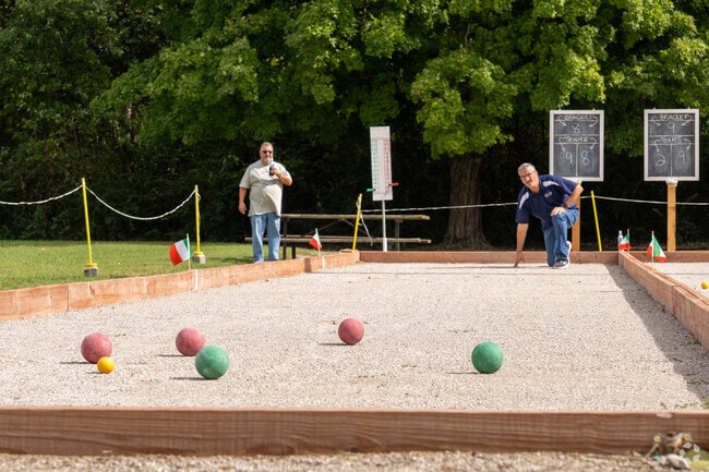 Residents can play in the Bocce Ball Tournament at the Italian Festival in Florissant.