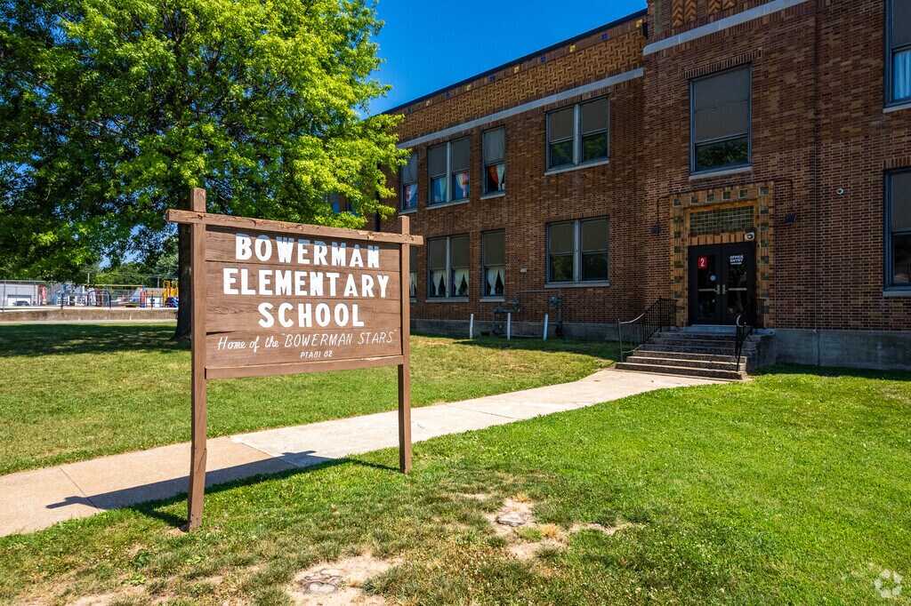 Bowerman Elementary School originally opened in 1906.
