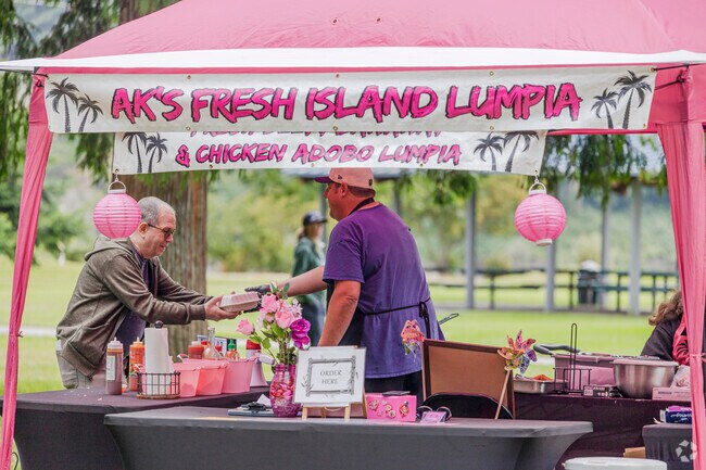 Bremerton Farmers Market at Evergreen Rotary Park every Thursday. Minutes from Rocky Point.