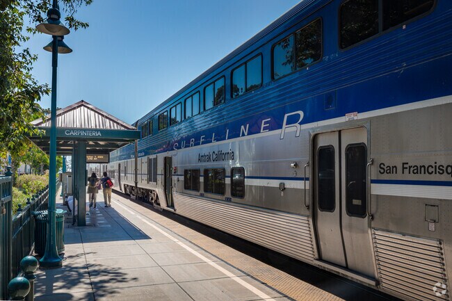 Residents can travel the coast on the Pacific Surfliner with stops in Old Town Carpinteria.