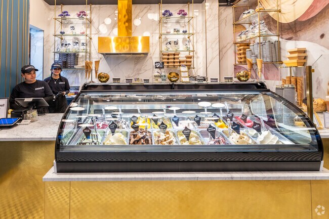 Mimi's by Martine's serves the freshest and most flavorful gelato in the area and boasts late hours.